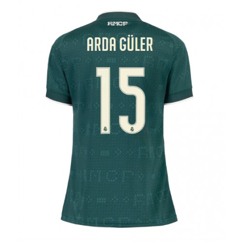 Real Madrid Arda Guler #15 Vieraspaita Naiset 2026-27 Lyhythihainen